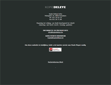 Tablet Screenshot of kopiedeleye.be